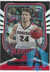 2021-22 Panini Marquee Draft Picks Black #148 Corey Kispert RC Rookie